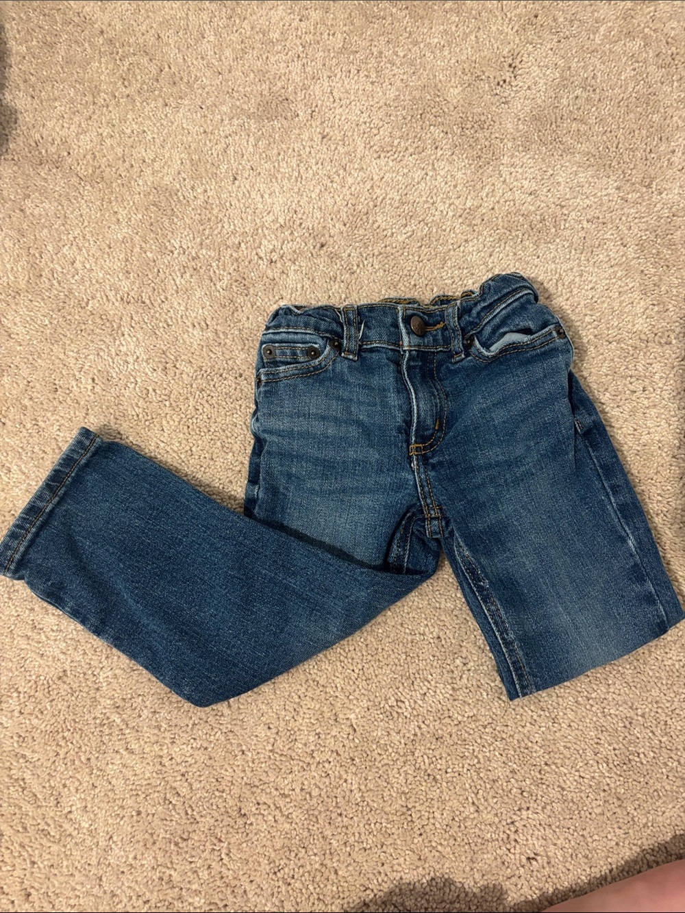 True Craft Boys Blue Denim Jeans - Classic Medium Wash